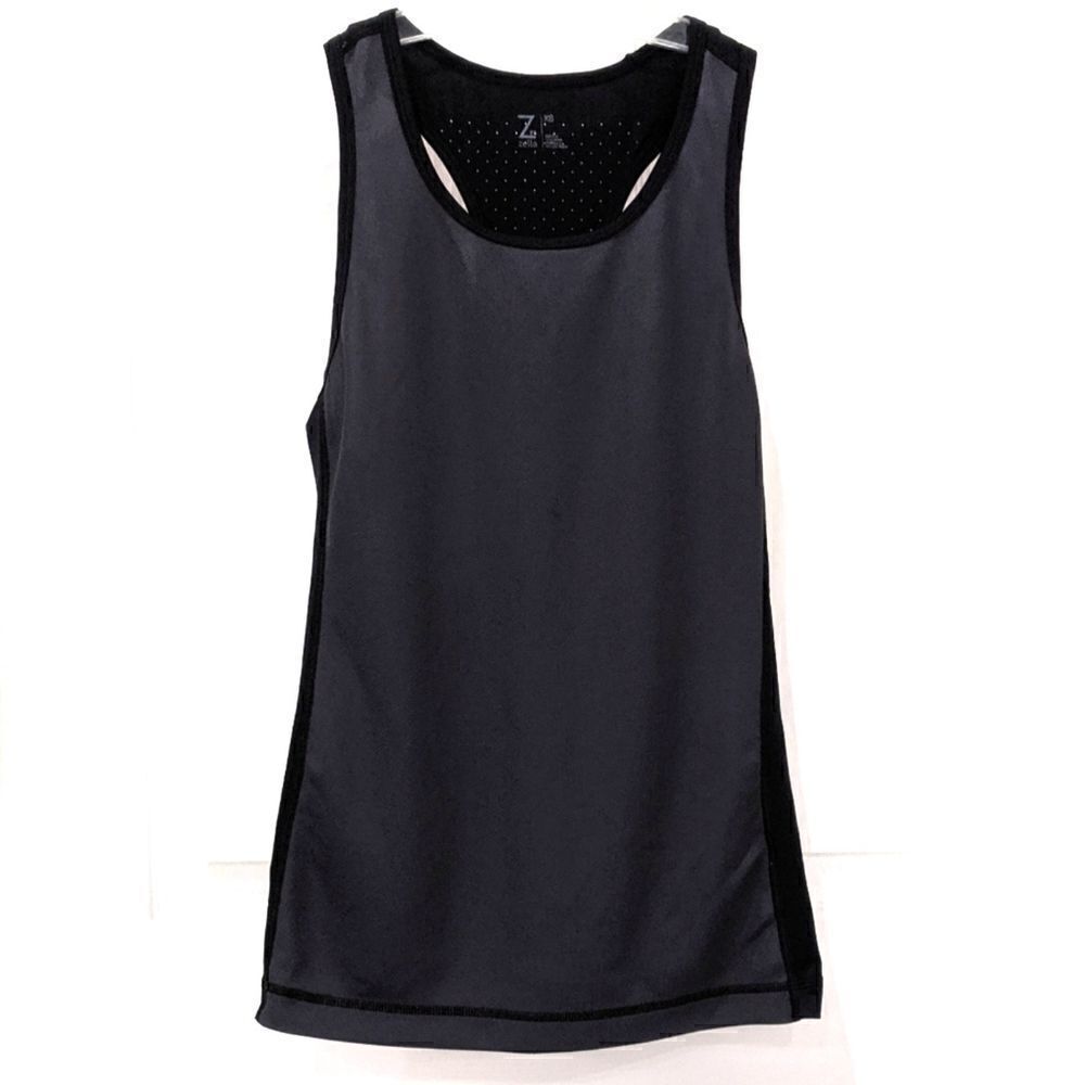 Z by Zella Grey Active Racerback Tank sz XS